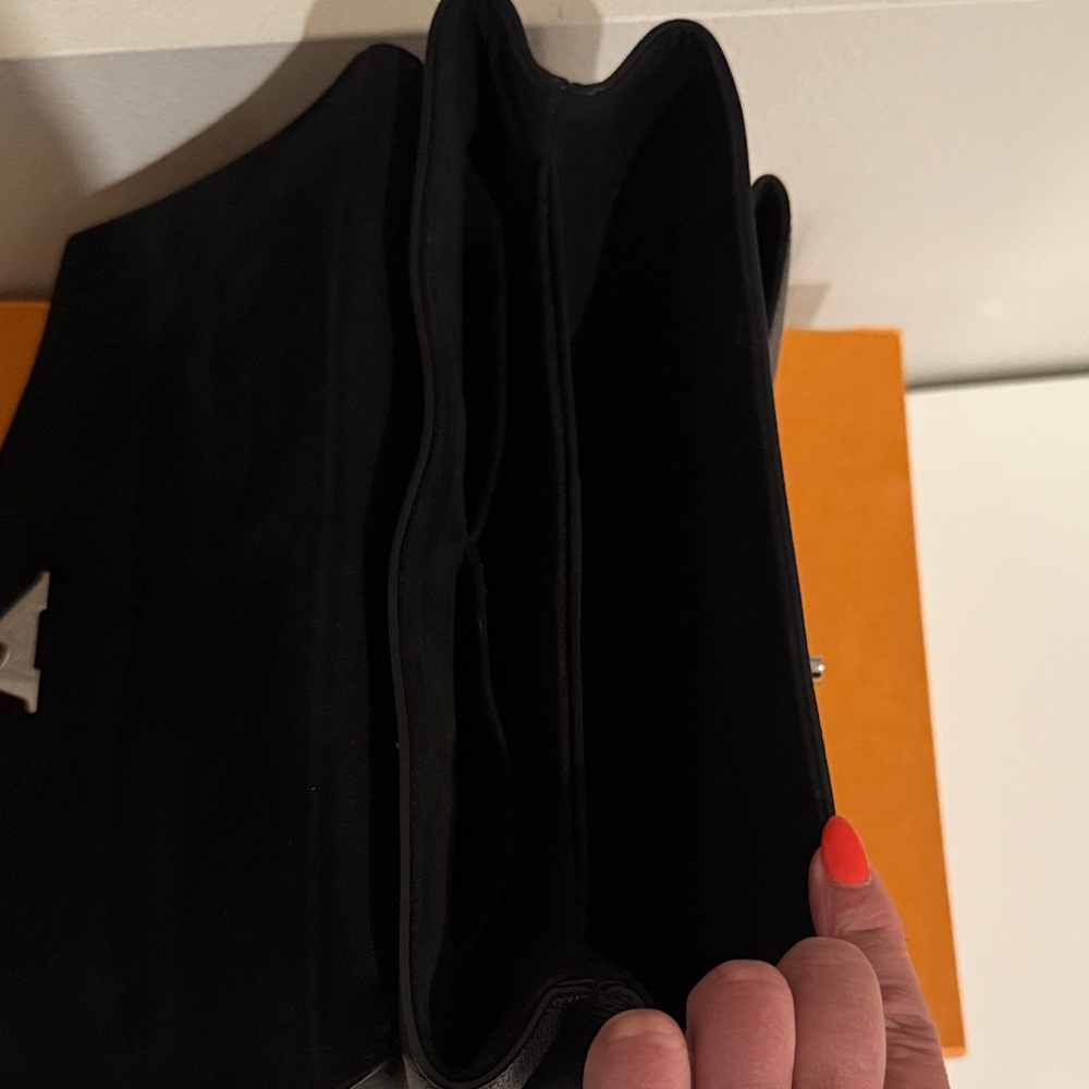 Louis Vuitton Black Satchel with Silver Accents - Picture 7 of 13